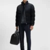 Jacke aus gebürstetem Flanell mit wasserabweisender Ausrüstung