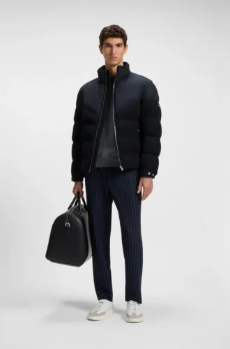 Jacke aus gebürstetem Flanell mit wasserabweisender Ausrüstung