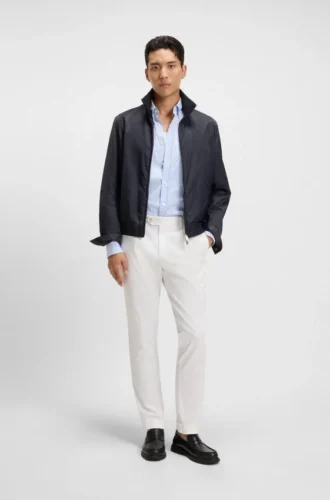 Jacke aus Monogramm-Jacquard mit wasserabweisender Ausrüstung