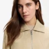 Jacke im Blouson-Stil aus weichem Wildleder