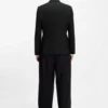 Jacke in extra schmaler Passform aus Twill aus Wollmischung