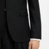 Jacke in extra schmaler Passform aus Twill aus Wollmischung