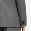 Jacke in Extra-Slim-Fit aus Dobby-Stoff aus Schurwolle