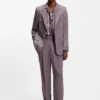 Jacke in lockerer Passform aus Twill
