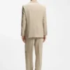 Jacke in lockerer Passform aus Twill