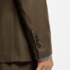 Jacke in Regular-Fit aus reiner und strukturierter Wolle