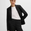 Jacke in Regular-Fit aus Schurwolle Jacke in Regular-Fit aus Schurwolle