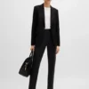 Jacke in Regular-Fit aus Schurwolle Jacke in Regular-Fit aus Schurwolle