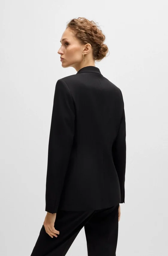Jacke in Regular-Fit aus Schurwolle Jacke in Regular-Fit aus Schurwolle