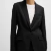 Jacke in Regular-Fit aus Schurwolle Jacke in Regular-Fit aus Schurwolle