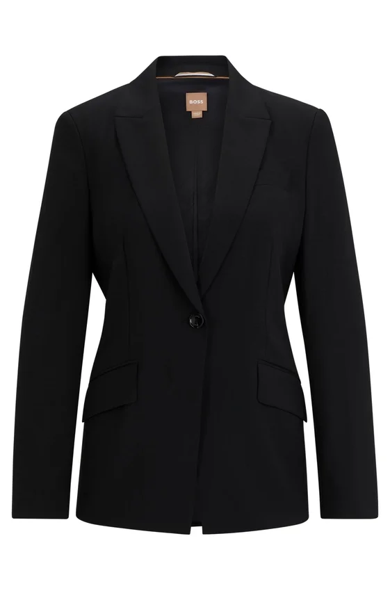 Jacke in Regular-Fit aus Schurwolle Jacke in Regular-Fit aus Schurwolle