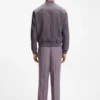 Jacke in Regular-Fit aus Wildleder