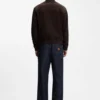 Jacke in Regular-Fit aus Wildleder