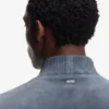 Jacke in Regular-Fit aus Wildleder