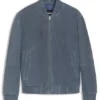 Jacke in Regular-Fit aus Wildleder