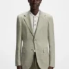 Jacke in Regular-Fit mit feinem Muster Jacke in Regular-Fit mit feinem Muster
