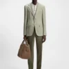 Jacke in Regular-Fit mit feinem Muster Jacke in Regular-Fit mit feinem Muster