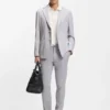Jacke in Regular-Fit mit Fischgrätenmuster aus einer Baumwollmischung Jacke in Regular-Fit mit Fischgrätenmuster aus einer Baumwollmischung