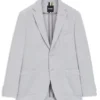 Jacke in Regular-Fit mit Fischgrätenmuster aus einer Baumwollmischung Jacke in Regular-Fit mit Fischgrätenmuster aus einer Baumwollmischung
