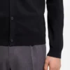 Jacke in Regular-Fit mit gerippten Bündchen