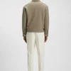 Jacke in Relaxed-Fit aus Stretchstoff mit Flügelkragen Jacke in Relaxed-Fit aus Stretchstoff mit Flügelkragen