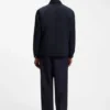 Jacke in Relaxed-Fit aus wasserabweisendem, aufgerautem Stoff