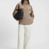 Jacke mit geraffter Taille und wasserabweisender Ausrüstung