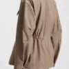 Jacke mit geraffter Taille und wasserabweisender Ausrüstung