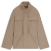 Jacke mit geraffter Taille und wasserabweisender Ausrüstung