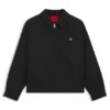 Jacke mit gestapeltem Logo und wasserabweisender Beschichtung Jacke mit gestapeltem Logo und wasserabweisender Beschichtung