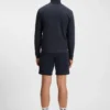 Jacke mit Kontrastpaspel aus einer Baumwollmischung