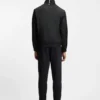 Jacke mit Kontrastpaspeln und wasserabweisender Beschichtung Jacke mit Kontrastpaspeln und wasserabweisender Beschichtung