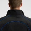 Jacke mit Kontrastpaspeln und wasserabweisender Beschichtung