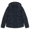 Jacke mit Logo-Abzeichen und wasserabweisender Ausrüstung