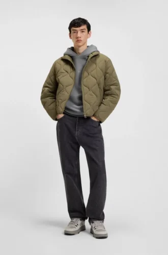 Jacke mit Zwiebel-Steppmuster und wasserabweisender Ausrüstung