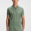 Jacquard-Muster-Hemd aus merzerisierter Baumwolle