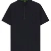 Jacquard-Muster-Hemd aus merzerisierter Baumwolle