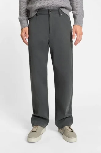 Jeans aus meliertem Baumwoll-Denim