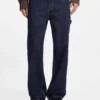 Jeans in Baggy-Passform aus dunkelblauem Denim Jeans in Baggy-Passform aus dunkelblauem Denim