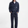 Jeans in Baggy-Passform aus dunkelblauem Denim Jeans in Baggy-Passform aus dunkelblauem Denim