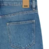 Jeans in lockerer Passform mit abgestuften Säumen