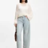 Jeans in lockerer Passform mit Ballon-Bein