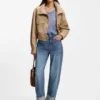Jeans in lockerer Passform mit Ballon-Bein