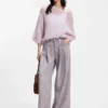 Jeans in lockerer Passform mit weitem Bein
