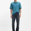 Jeans in Regular-Fit aus dunkelblauem Denim