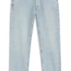 Jeans in Regular-Fit aus hellblauem Denim