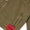 Jeans-Overshirt für Kinder mit abnehmbarer Fleece-Kapuze