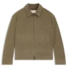 Jeansjacke aus melierter Baumwolle Jeansjacke aus melierter Baumwolle