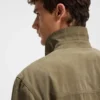 Jeansjacke aus melierter Baumwolle Jeansjacke aus melierter Baumwolle