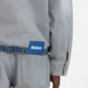Jeansjacke im Inside-Out-Stil Jeansjacke im Inside-Out-Stil